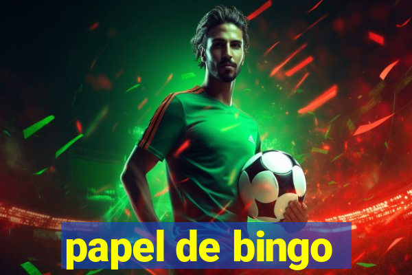 papel de bingo